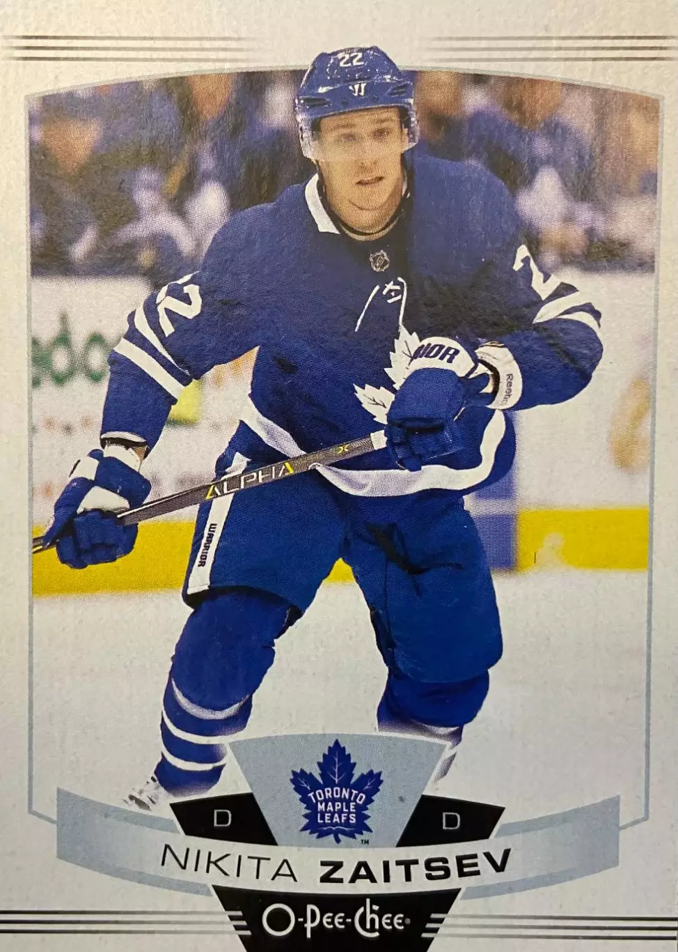 Карточка Никита Зайцев Toronto Maple Leafs/Торонто, СКА, ЦСКА,Сибирь НХЛ/NHL/КХЛ