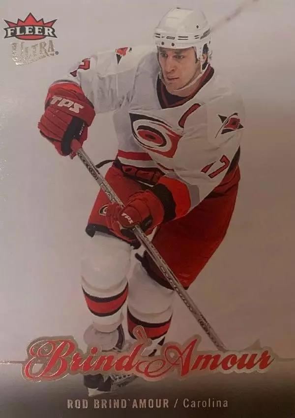 Карточка Rod Brind'Amour - Род Бриндамор Carolina Hurricanes - Каролина НХЛ/NHL