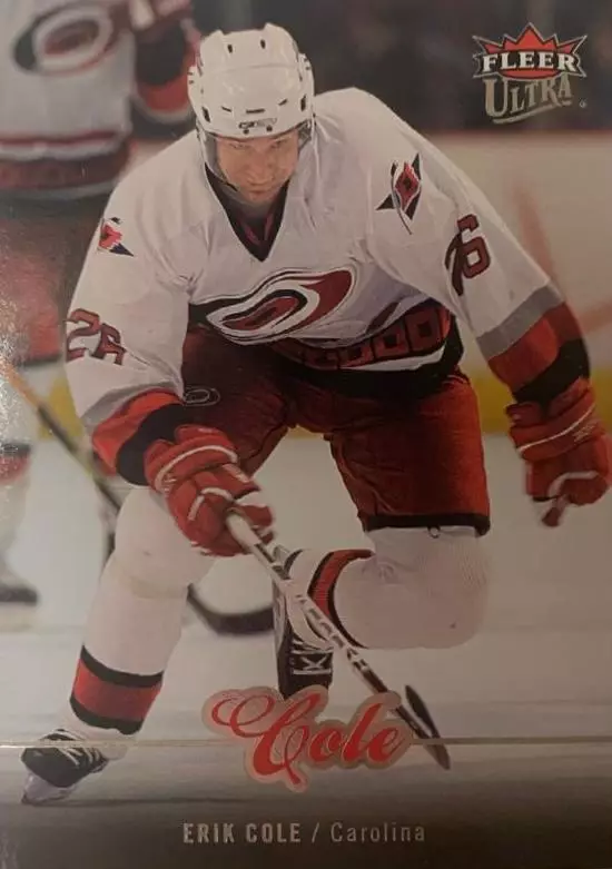 Хоккей. Карточка Erik Cole - Эрик Коул Carolina Hurricanes - Каролина НХЛ/NHL