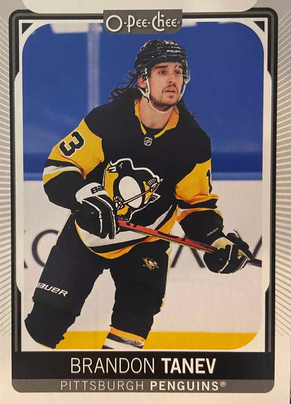 Карточка Brandon Tanev - Брэндон Танев Pittsburgh Penguins - Питтсбург НХЛ/NHL