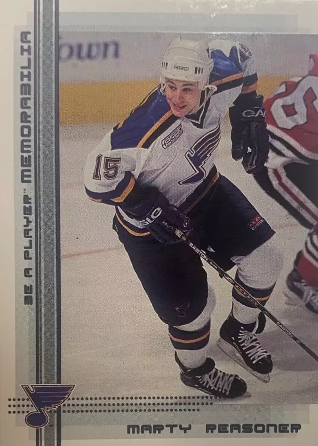Карточка Marty Reasoner - Марти Ризонер St. Louis Blues/Сент-Луис Блюз НХЛ/NHL