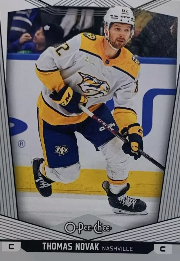 Хоккей. Карточка Thomas Novak-Томас Новак Nashville Predators - Нэшвилл НХЛ/NHL