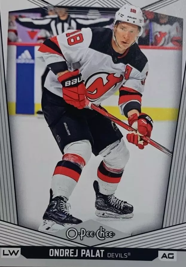 Хоккей. Карточка Ondrej Palat-Ондржей Палат New Jersey Devils/Нью-Джерси НХЛ/NHL