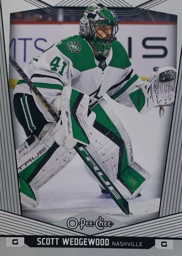Хоккей. Карточка Scott Wedgewood-Скотт Уэджвуд Dallas Stars-Даллас Старз НХЛ/NHL