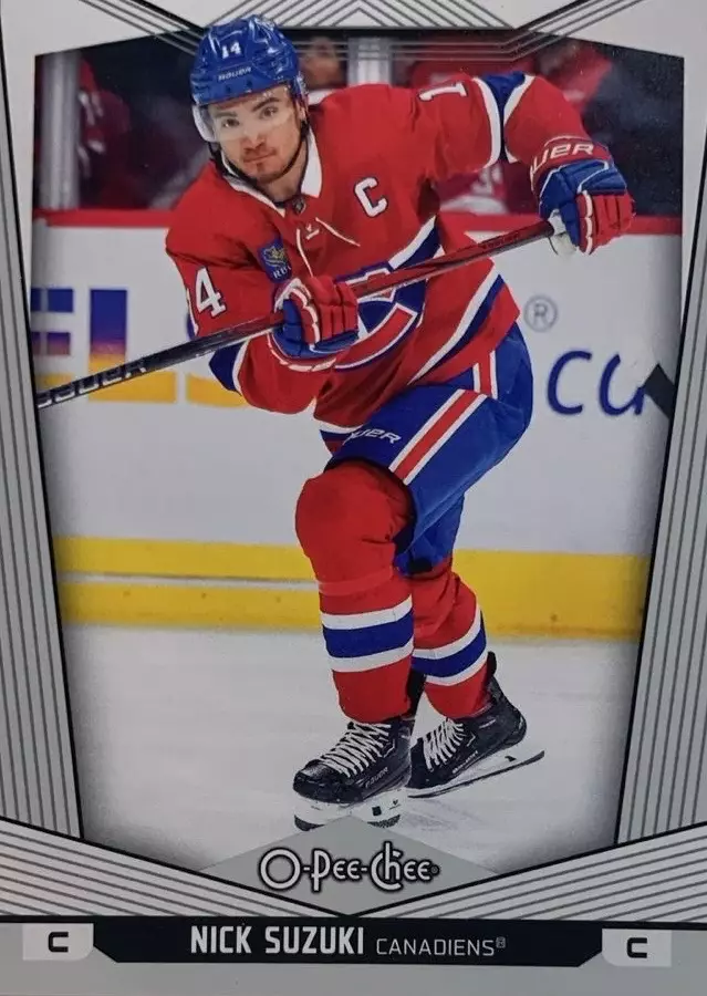 Хоккей. Карточка Nick Suzuki - Ник Сузуки Montreal Canadiens-Монреаль НХЛ/NHL