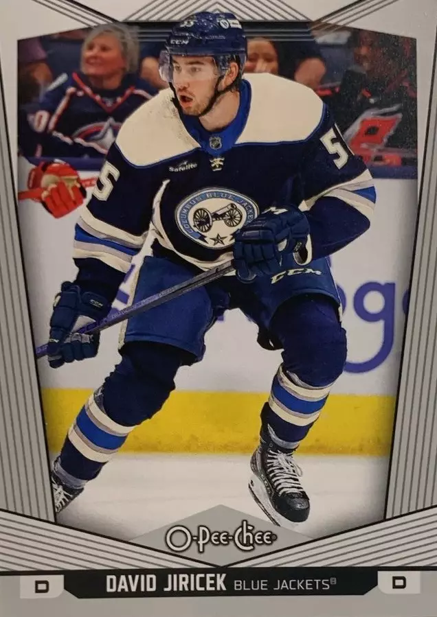 Карточка David Jiricek - Давид Иржичек Columbus Blue Jackets - Коламбус НХЛ/NHL