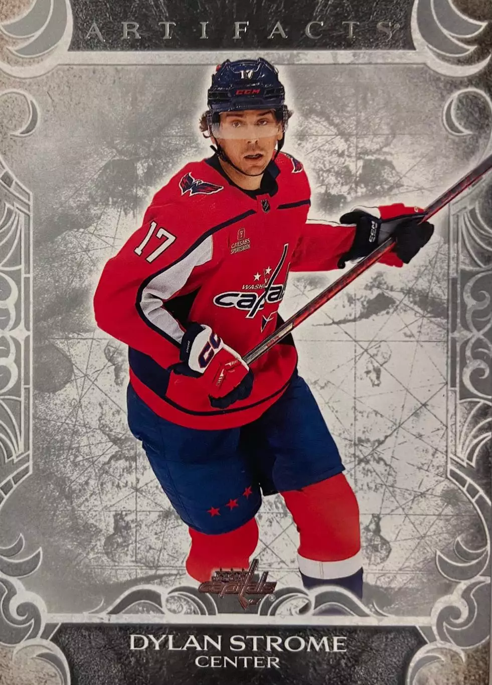 Хоккей. Карточка Dylan Strome-Дилан Строум Washington Capitals-Вашингтон НХЛ/NHL