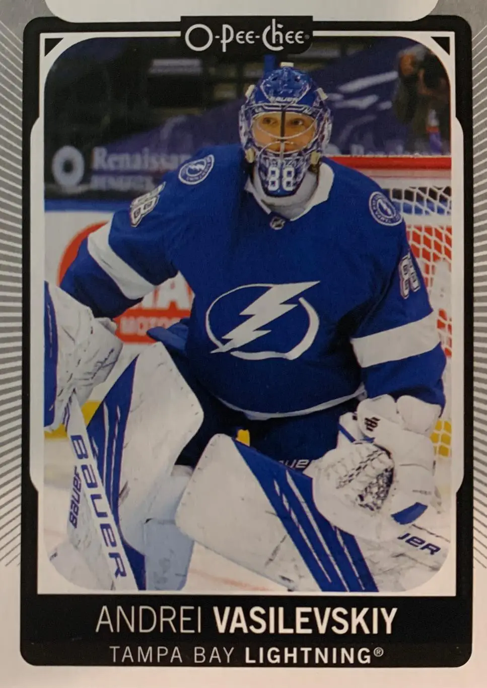 Хоккей Карточка Андрей Василевский (Tampa Bay Lightning, Салават Юлаев) НХЛ, КХЛ