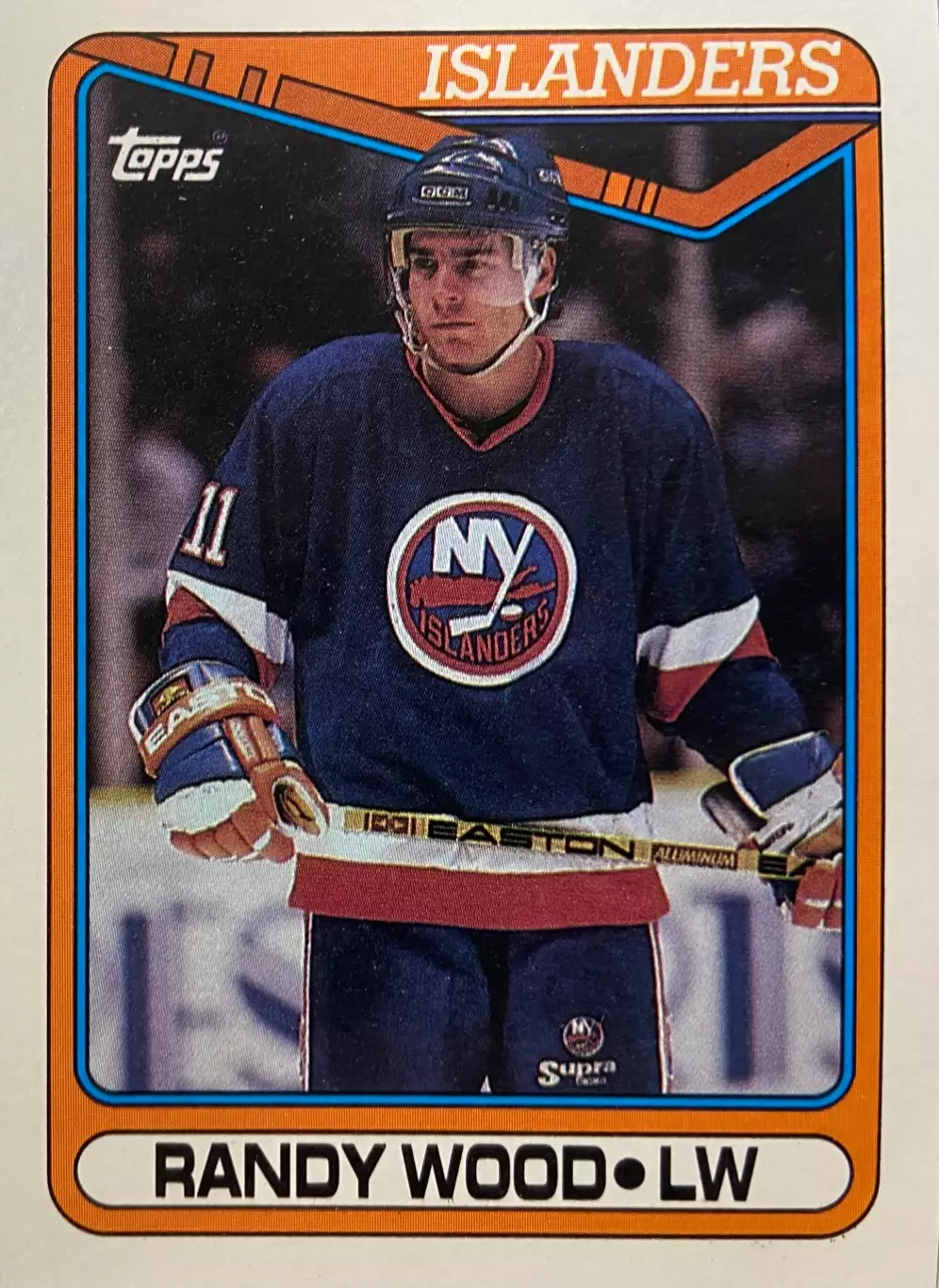 Хоккей. Карточка Randy Wood - Рэнди Вуд New York Islanders - Айлендерс НХЛ-NHL