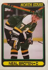 Хоккей. Карточка Neal Broten-Нил Бротен Minnesota North Stars-Миннесота НХЛ-NHL