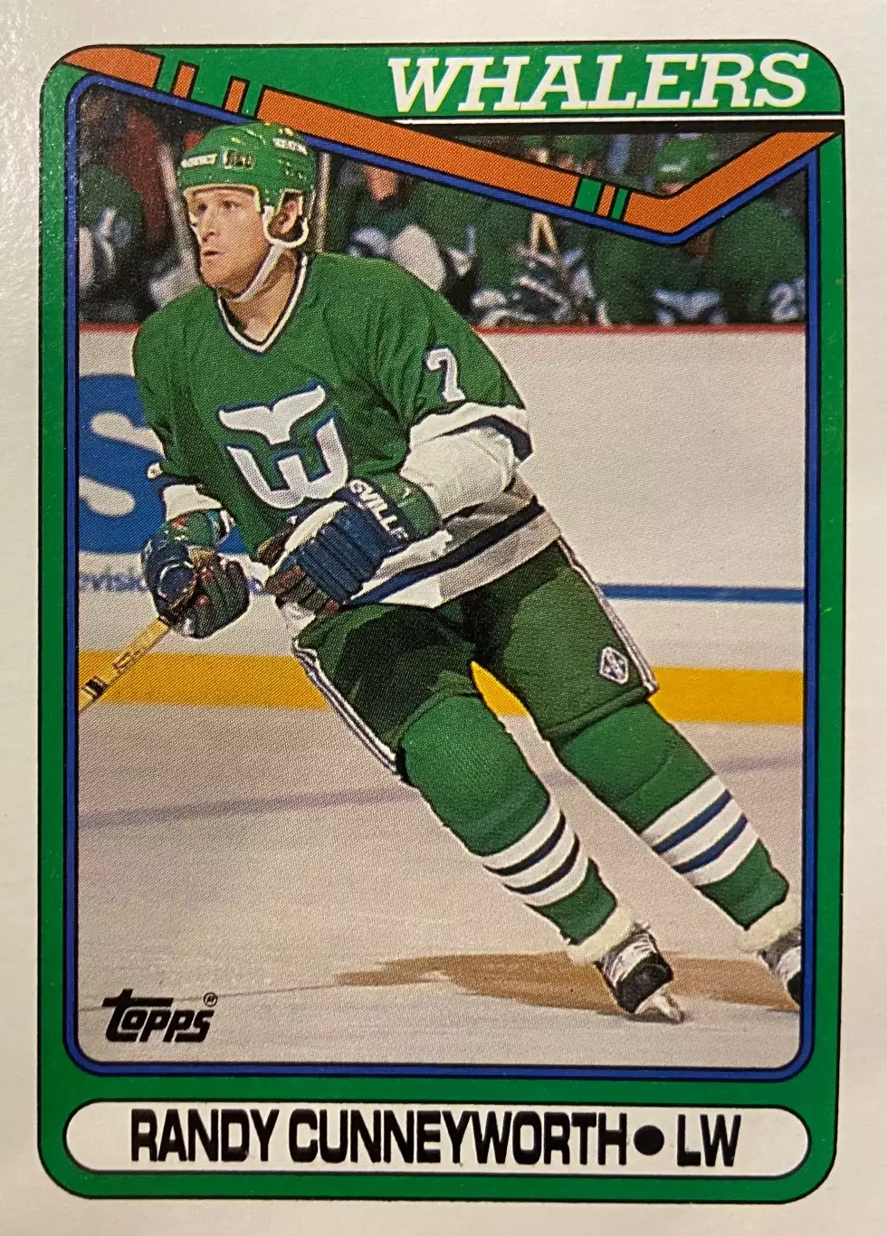 Карточка Randy Cunneyworth - Рэнди Канниворт Hartford Whalers - Хартфорд НХЛ/NHL