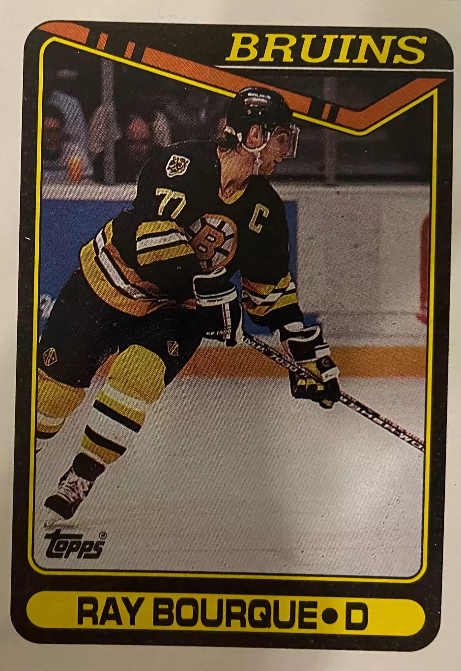 Хоккей. Карточка Ray Bourque - Рэй Бурк Boston Bruins-Бостон Брюинз НХЛ-NHL