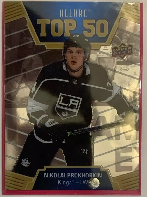 Карточка Николай Прохоркин Лос-Анджелес Кингз, ЦСКА,СКА,Сибирь, Авангард НХЛ/КХЛ