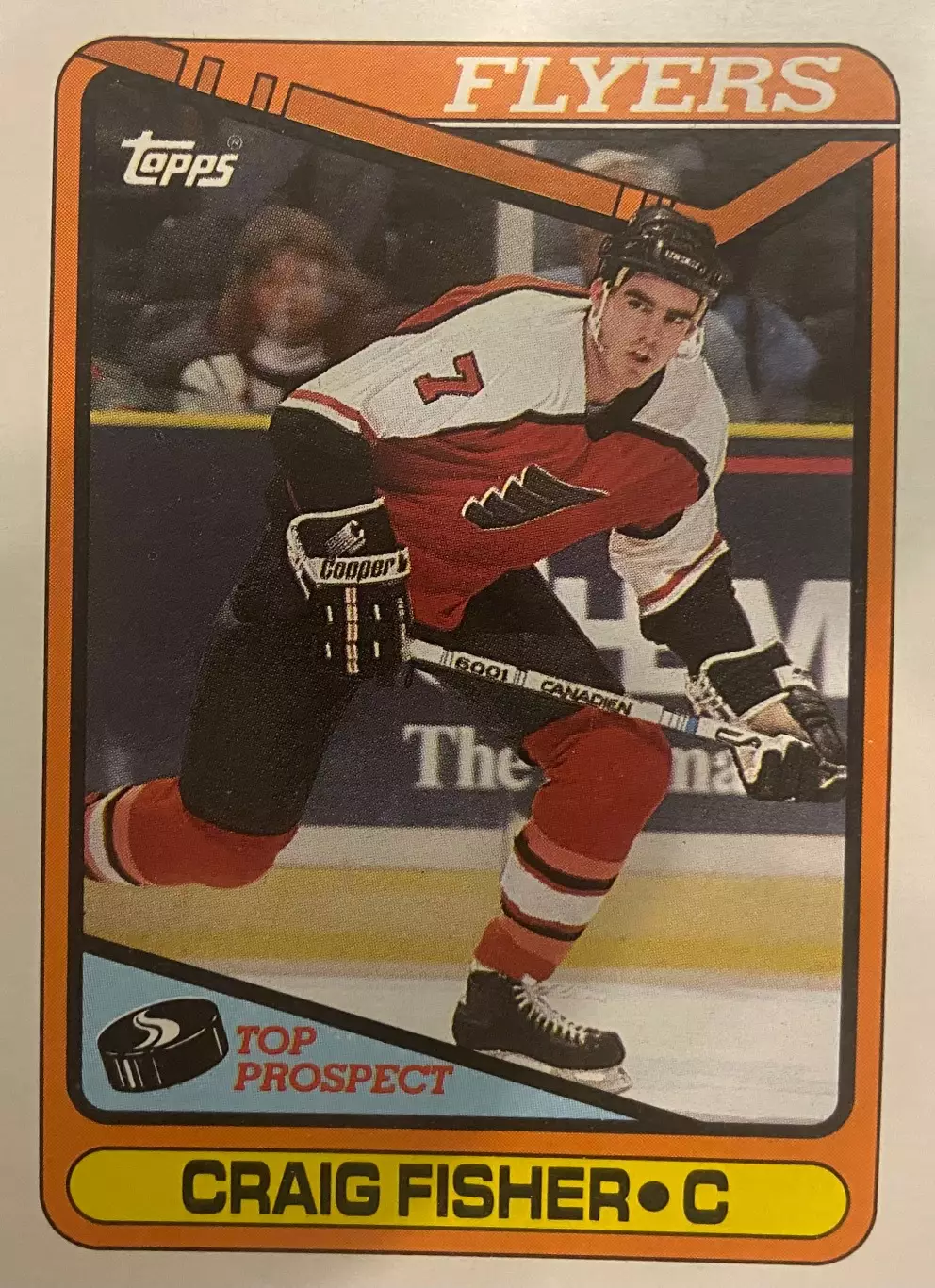 Хоккей. Карточка Craig Fisher-Крэйг Фишер Philadelphia Flyers - Флайерз НХЛ/NHL