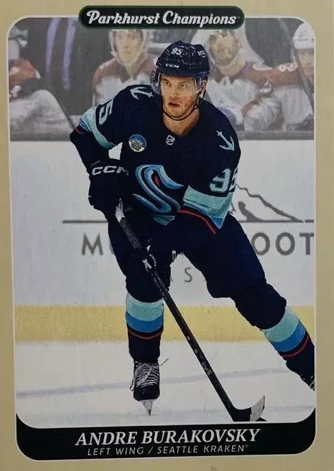 Карточка Andre Burakovsky-Андре Бураковски Seattle Kraken - Сиэтл Кракен НХЛ/NHL