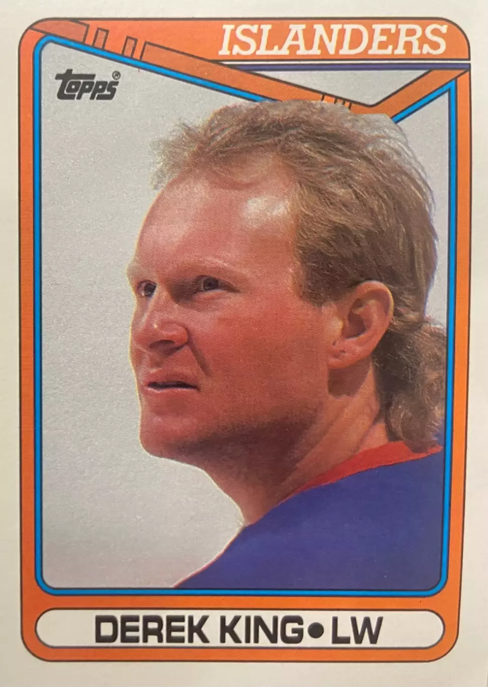 Карточка Derek King - Дерек Кинг New York Islanders - Нью-Йорк Айлендерс НХЛ/NHL