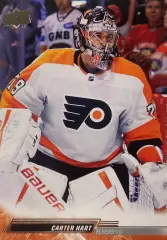 Хоккей. Карточка Carter Hart-Картер Харт Philadelphia Flyers-Филадельфия НХЛ NHL