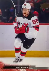 Хоккей. Карточка Jack Hughes-Джек Хьюз New Jersey Devils - Нью-Джерси НХЛ NHL