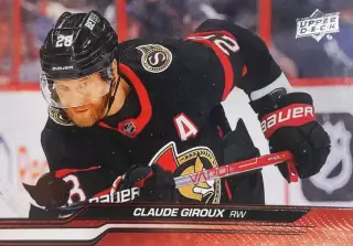 Хоккей. Карточка Claude Giroux-Клод Жиру Ottawa Senators-Оттава Сенаторз НХЛ/NHL