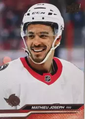 Карточка Mathieu Joseph - Матье Джозеф Ottawa Senators - Оттава Сенаторз НХЛ/NHL