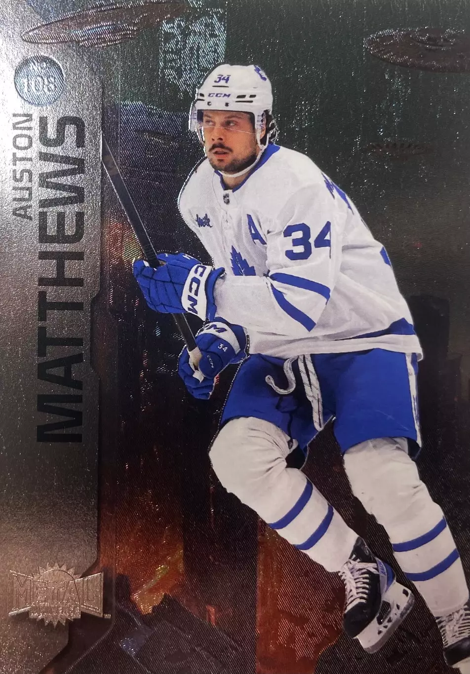 Карточка Auston Matthews - Остон Мэттьюс Toronto Maple Leafs-Торонто НХЛ/NHL