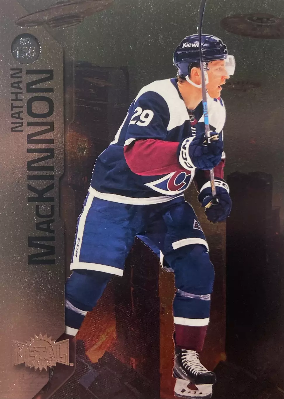 Хоккей. Карточка Nathan MacKinnon - Натан Маккиннон Colorado - Колорадо НХЛ-NHL