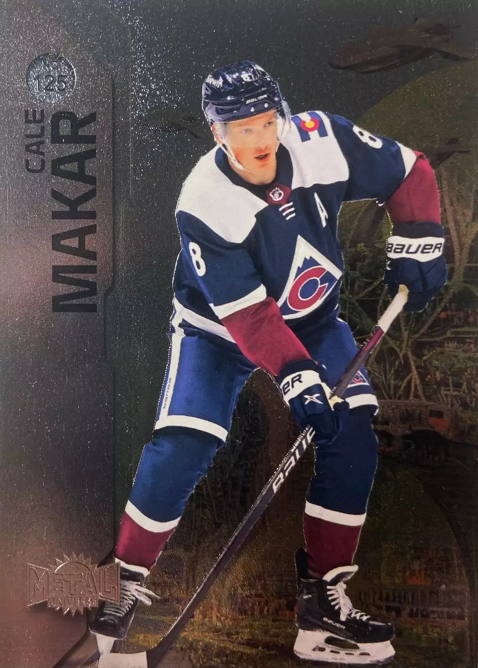 Хоккей. Карточка Cale Makar - Кейл Макар Colorado Avalanche - Колорадо НХЛ-NHL