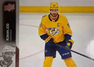 Хоккей. Карточка Roman Josi - Роман Йоси Nashville Predators - Нэшвилл НХЛ NHL