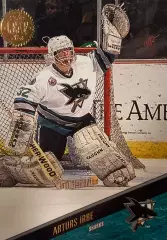 Карточка Arturs Irbe - Артурс Ирбе San Jose Sharks, Динамо Рига, ЦСКА НХЛ-NHL