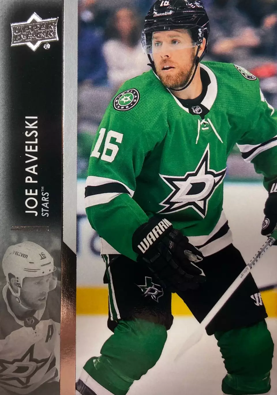Карточка Joe Pavelski-Джо Павелски Dallas Stars-Даллас, Динамо Минск КХЛ/НХЛ/NHL