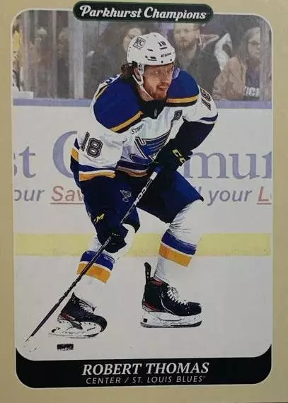 Хоккей Карточка Robert Thomas-Роберт Томас St Louis Blues/Сент-Луис Блюз НХЛ-NHL