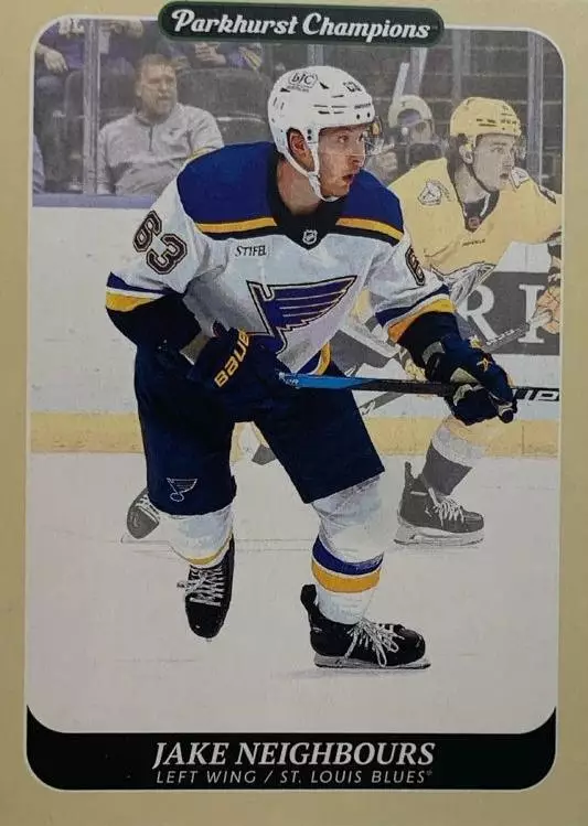 Карточка Jake Neighbours - Джейк Нейборс St. Louis Blues -Сент-Луис Блюз НХЛ/NHL