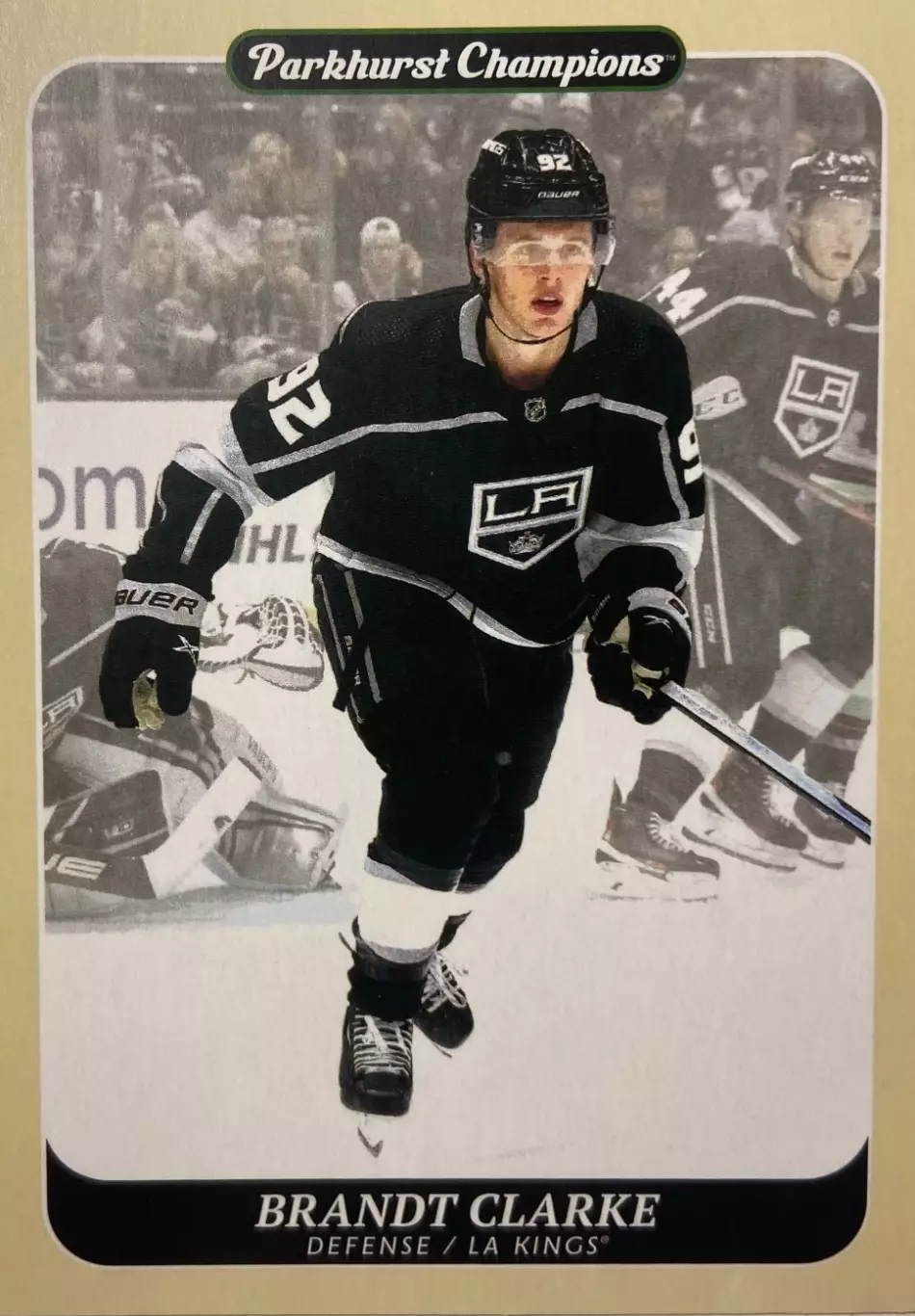 Карточка Brandt Clarke-Брандт Кларк Los Angeles Kings/Лос-Анджелес Кингз НХЛ/NHL