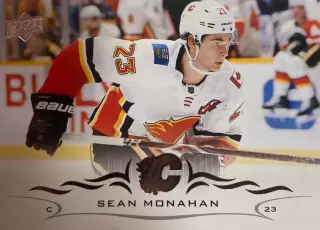 Хоккей. Карточка Sean Monahan-Шон Монахан Calgary Flames-Калгари Флэймз НХЛ/NHL