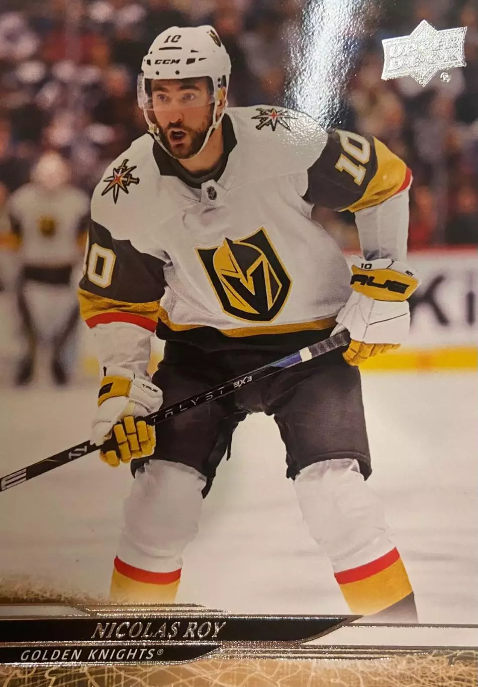 Хоккей. Карточка Nicolas Roy - Николя Руа Vegas Golden Knights - Вегас НХЛ/NHL