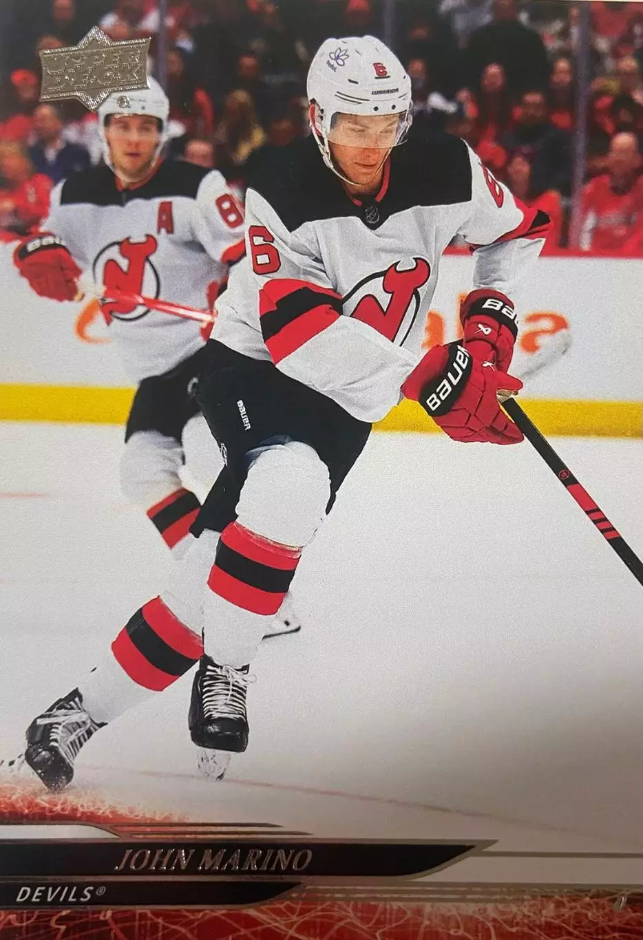 Карточка John Marino - Джон Марино New Jersey Devils / Нью-Джерси Девилз НХЛ/NHL