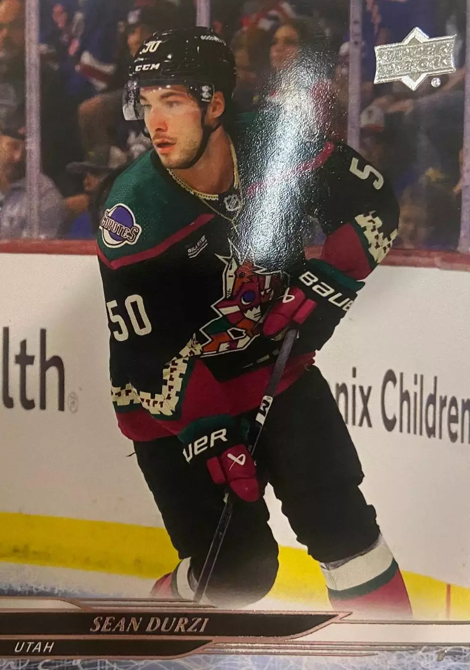 Хоккей. Карточка Sean Durzi-Шон Дурзи Arizona Coyotes - Аризона Койотис НХЛ/NHL