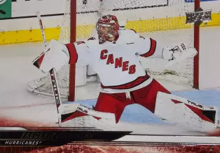 Хоккей. Карточка Frederik Andersen-Фредерик Андерсен Carolina-Каролина НХЛ/NHL