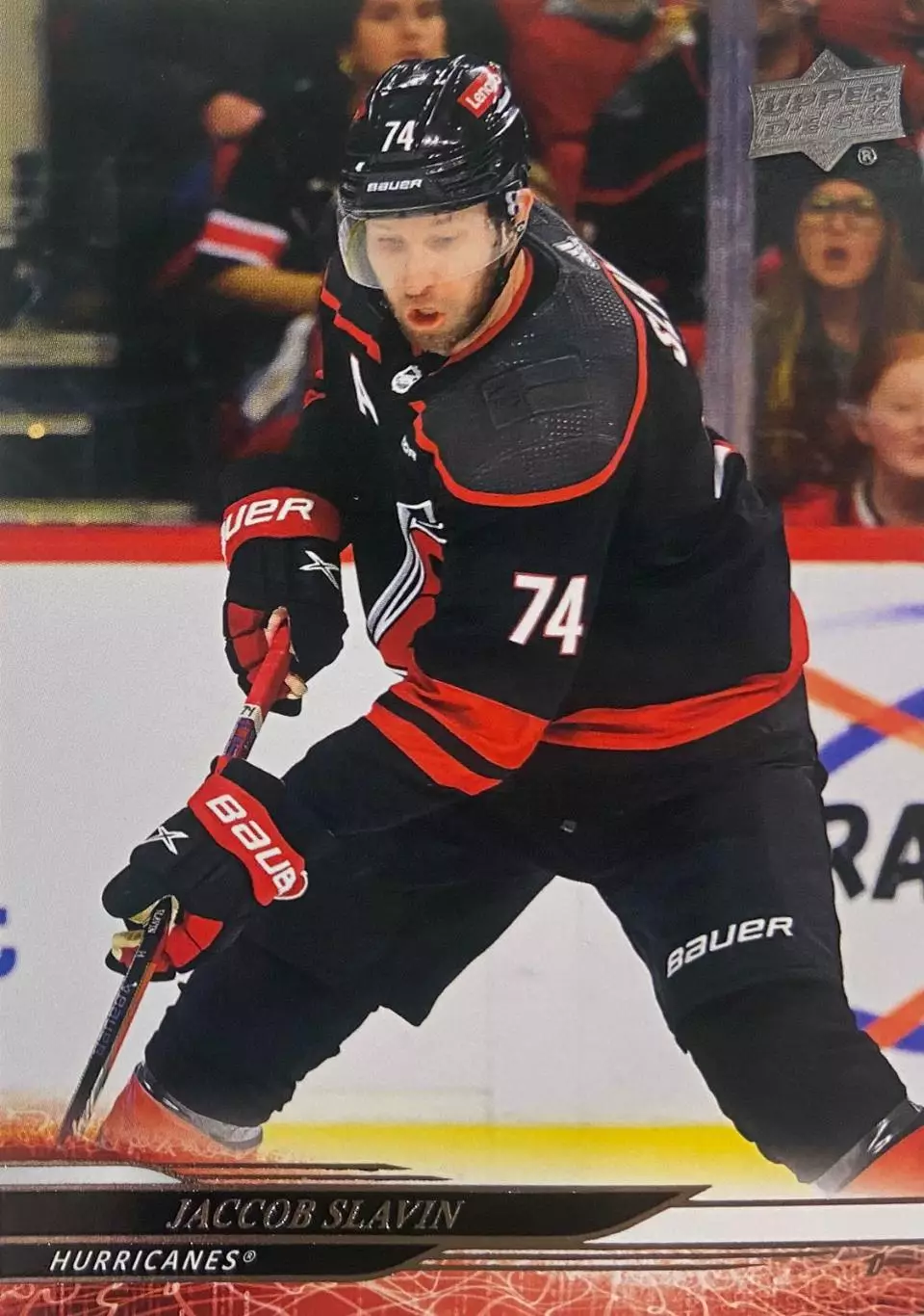 Карточка Jaccob Slavin - Джейккоб Слэвин Carolina Hurricanes - Каролина НХЛ/NHL