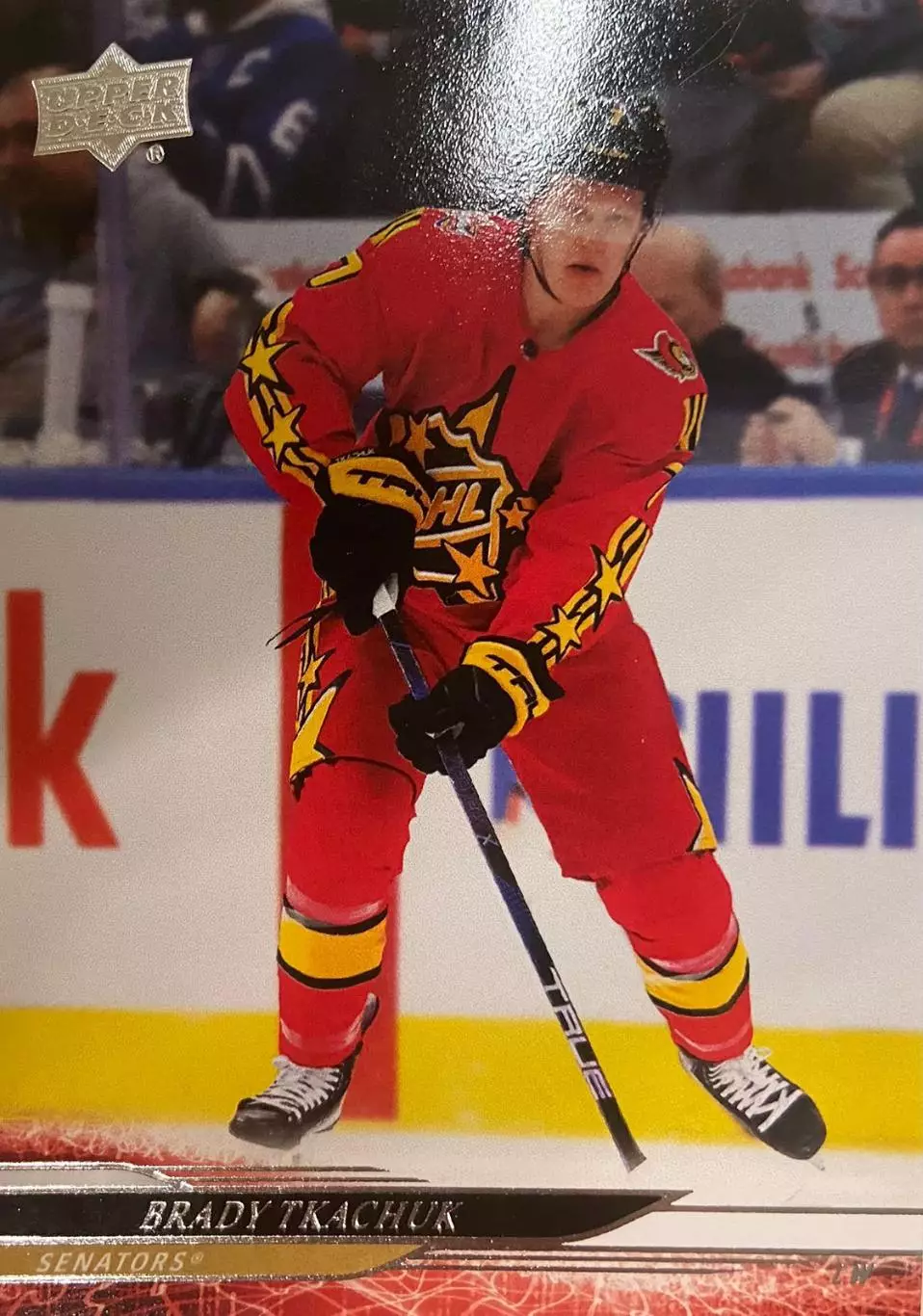 Хоккей. Карточка Brady Tkachuk - Брэди Ткачук Ottawa Senators-Оттава НХЛ/NHL