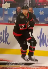 Хоккей. Карточка Michael Amadio - Майкл Амадио Ottawa Senators - Оттава НХЛ/NHL