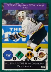 Карточка Александр Могильный Vancouver Canucks/Ванкувер, ЦСКА Москва НХЛ/NHL