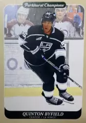 Карточка Quinton Byfield-Куинтон Байфилд Los Angeles Kings/Лос-Анджелес НХЛ-NHL