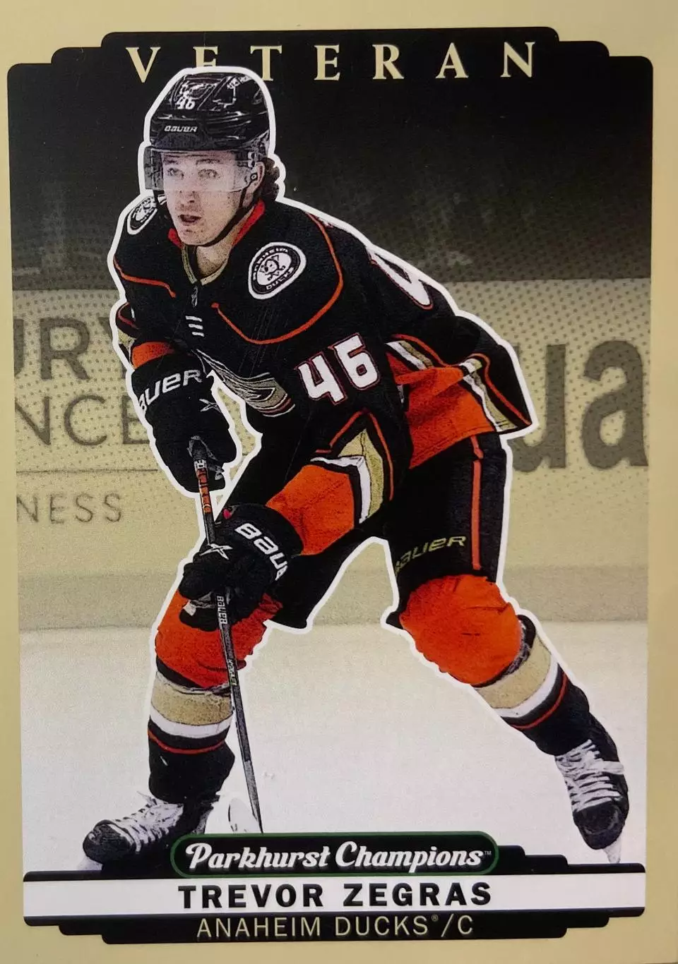 Хоккей Карточка Trevor Zegras-Тревор Зеграс Anaheim Ducks-Анахайм Дакс НХЛ/NHL