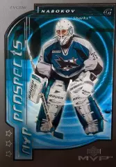 Карточка Евгений Набоков San Jose Sharks/Сан-Хосе,Динамо Москва, СКА НХЛ/NHL/КХЛ