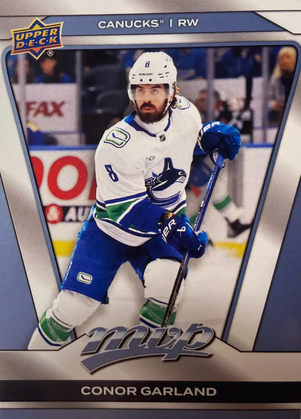 Карточка Conor Garland-Конор Гарланд Vancouver Canucks - Ванкувер Кэнакс НХЛ/NHL