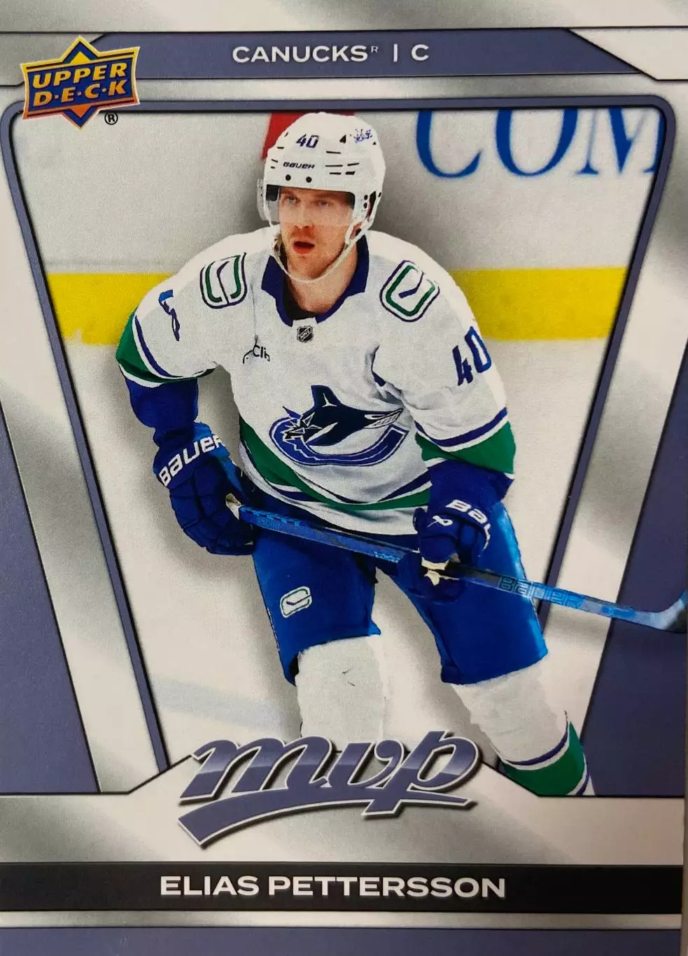 Карточка Elias Pettersson-Элиас Петтерссон Vancouver Canucks - Ванкувер НХЛ/NHL