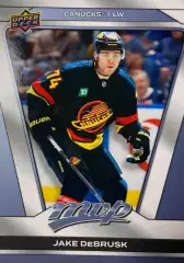 Хоккей. Карточка Jake DeBrusk - Джейк Дебраск Vancouver Canucks-Ванкувер НХЛ/NHL
