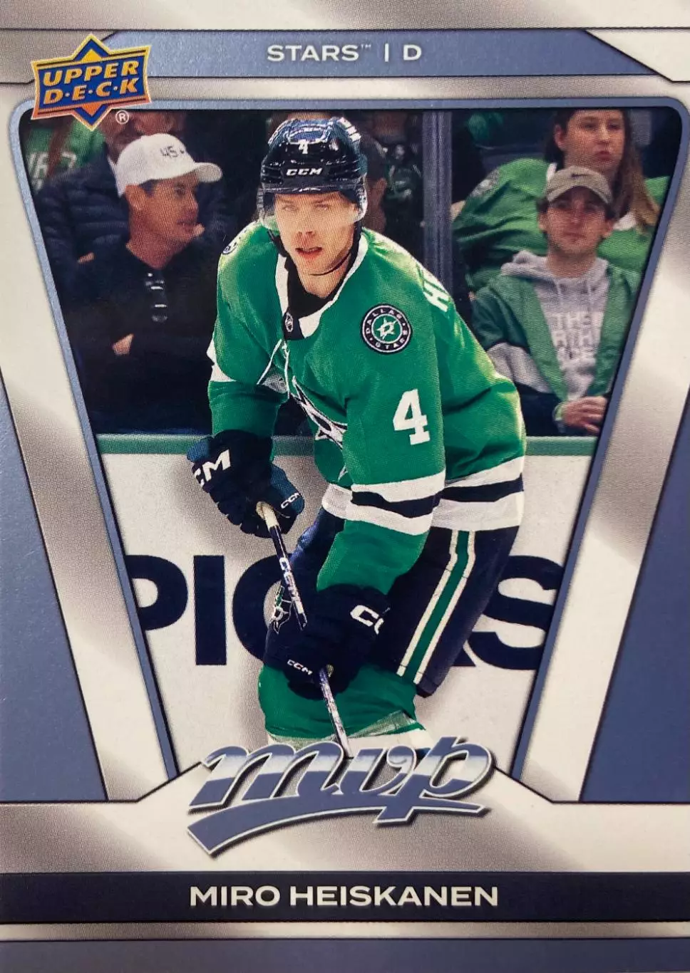 Хоккей. Карточка Miro Heiskanen-Миро Хейсканен Dallas Stars-Даллас Старз НХЛ-NHL