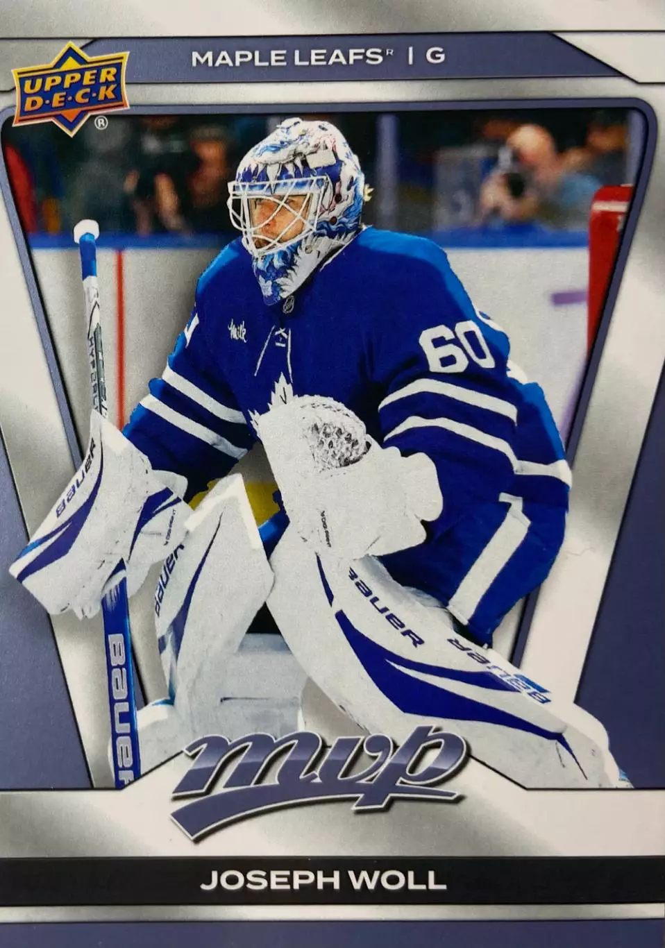 Хоккей. Карточка Joseph Woll - Джозеф Уолл Toronto Maple Leafs - Торонто НХЛ/NHL